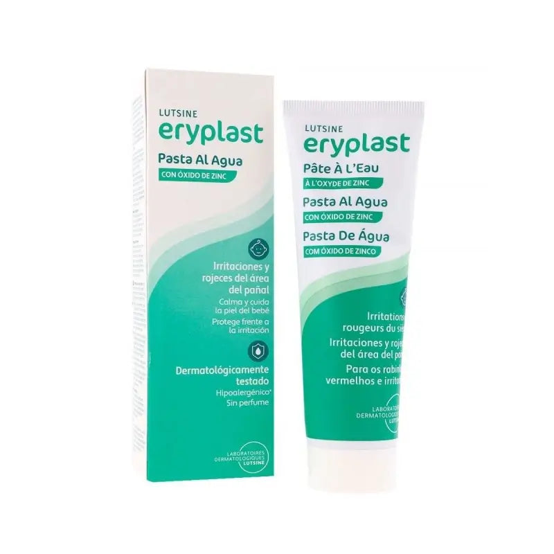 Eryplast Lutsine E45 Crème pour le change de bébé à base d'eau 125 gr