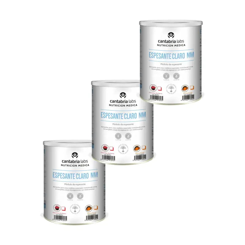 Épaississant clair NM Orange, lot de 3 x 400 grammes