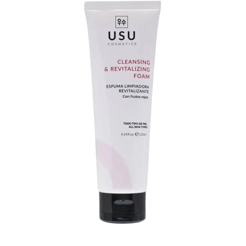 Mousse nettoyante revitalisante aux baies rouges