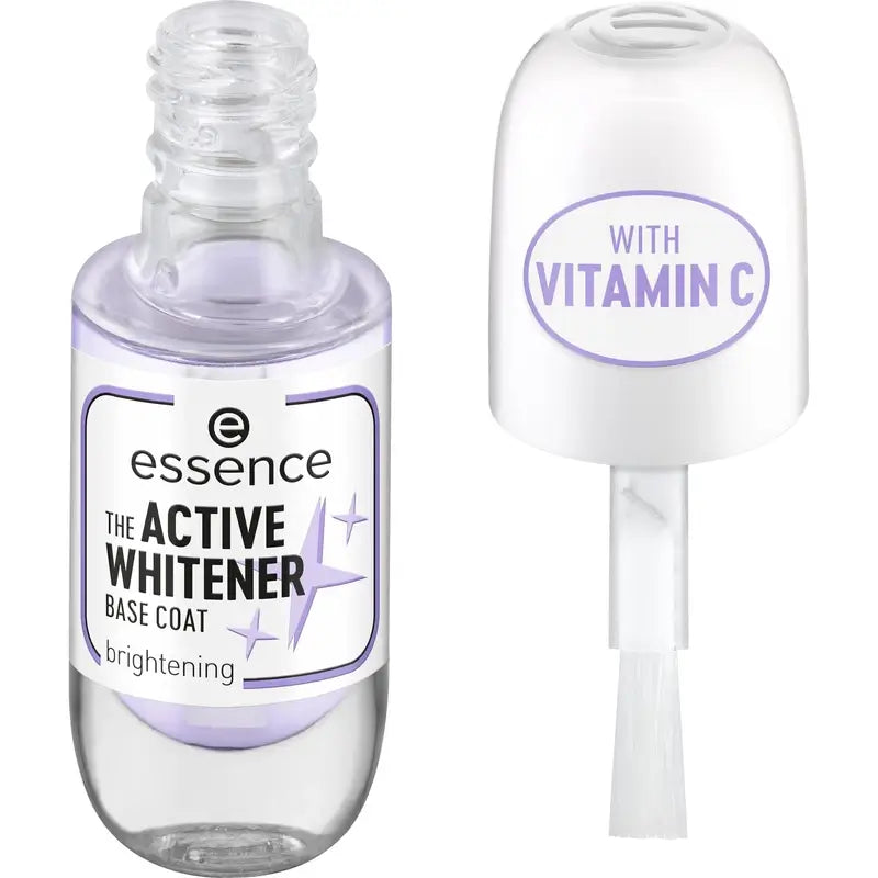 Essence The Active Whitener Base de blanchiment des ongles, 8 ml