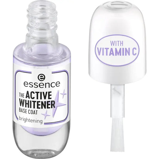 Essence The Active Whitener Base de blanchiment des ongles, 8 ml