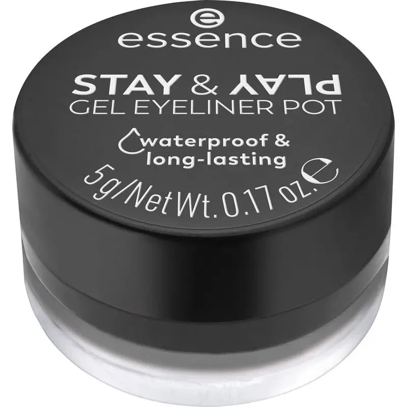 Essence Eyeliner Gel en pot Stay & Play 01 , 5 gr