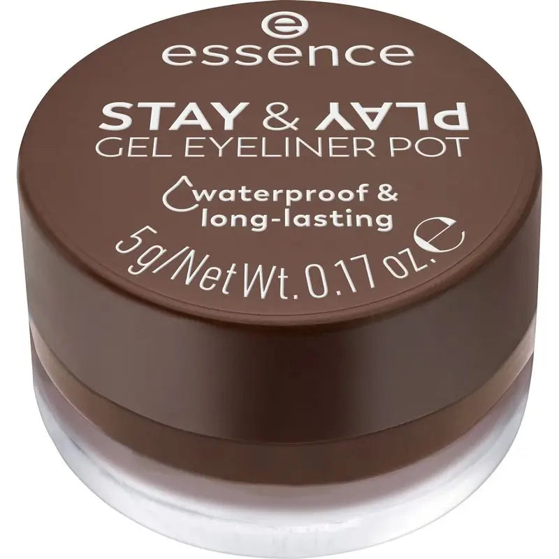 Essence Eyeliner Gel dans un pot Stay & Play 02 , 5 gr