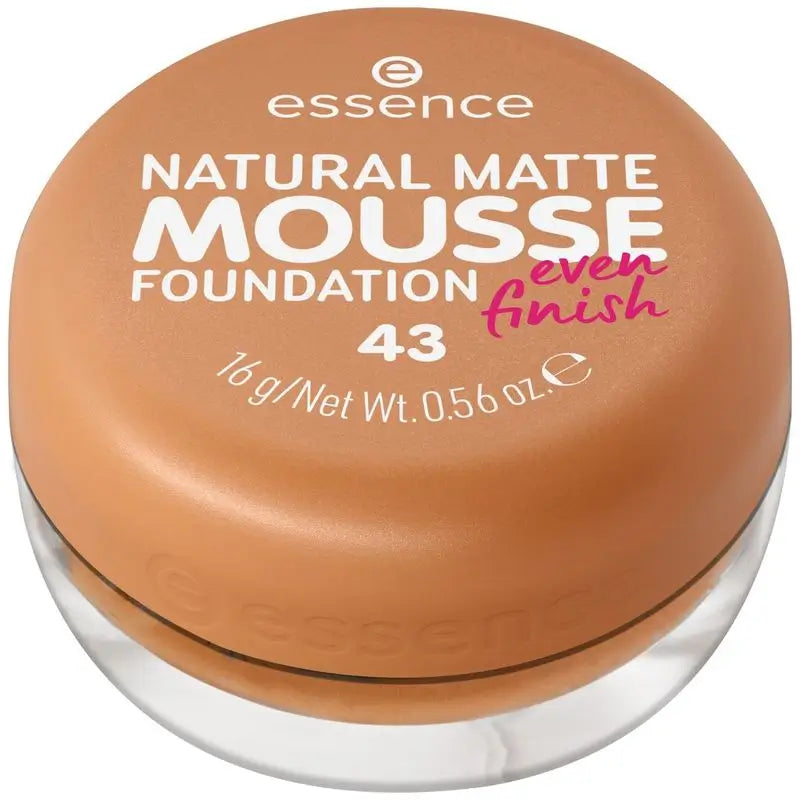 Essence Makeup In Mousse Fond de teint mousse mat naturel 43, 16 gr