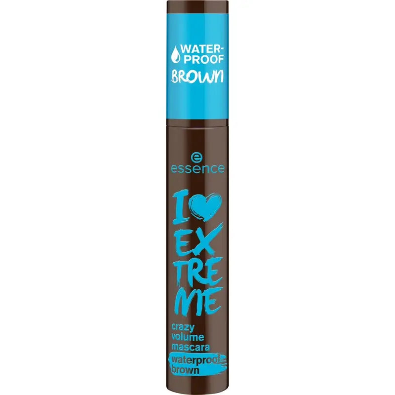 Essence I Love Extreme Crazy Volume Mascara imperméable brun 01, 12 ml
