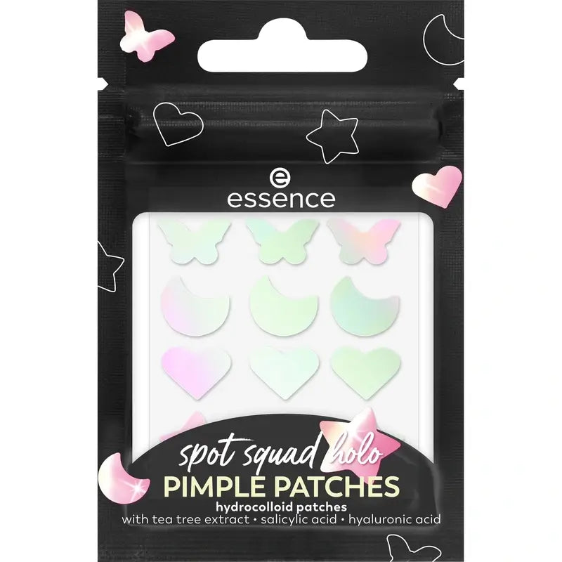 Essence Spot Squad Holo 10 Pimple Patches, 24 pièces