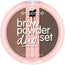Essence Duo de poudre à sourcils 02 brun, 1,8 g