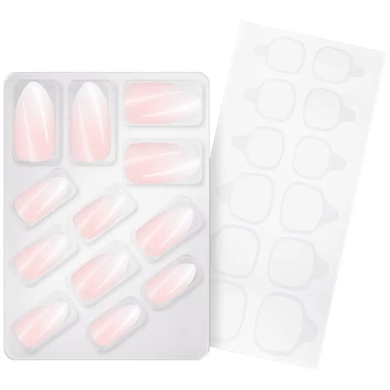 Essence Artificial Nails Click-On French Manicure 02, 12 unités