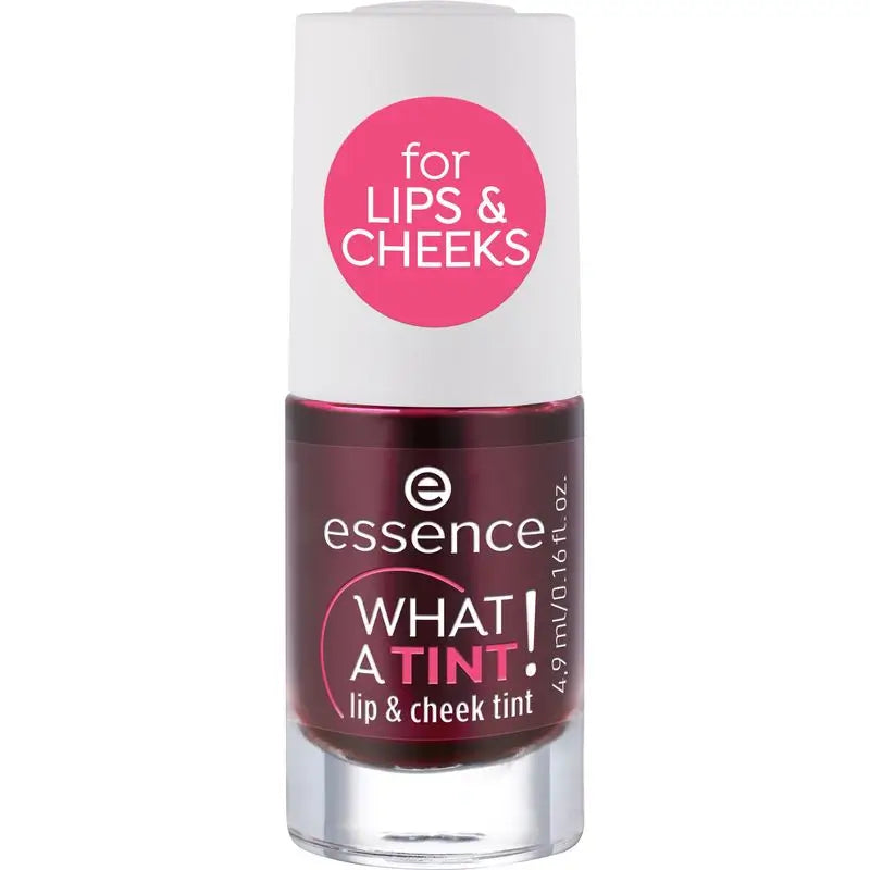 Essence What A Tint ! Teinte rose pour les lèvres et les joues, 4,9 ml
