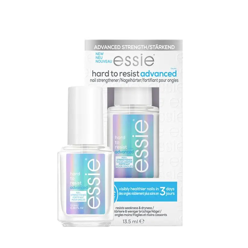 Essie Hard To Resist Advanced, traitement durcisseur d'ongles, technologie Msm, transparent