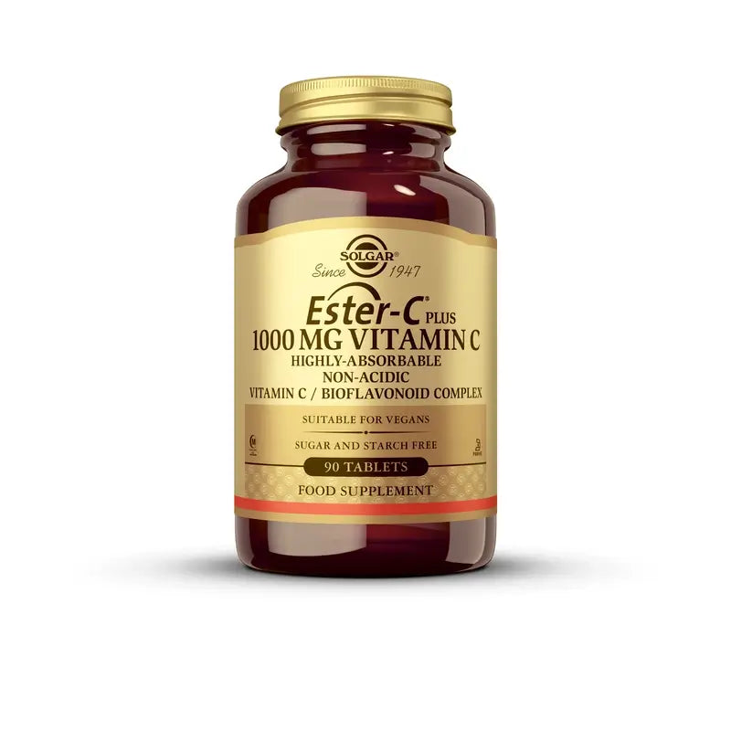 Solgar Ester-C Plus 1000mg, 90 Comprimés
