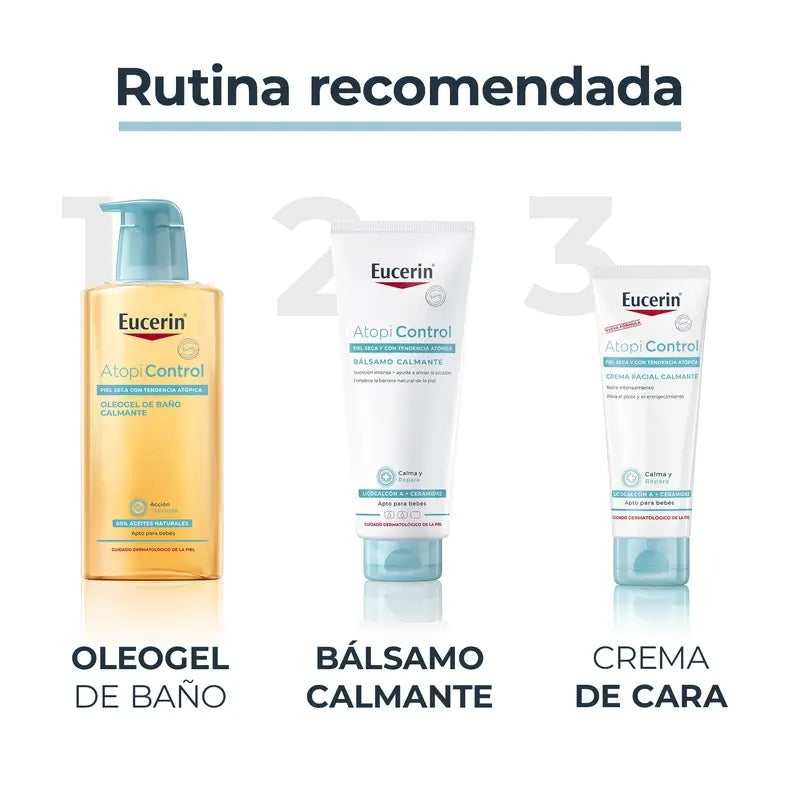 Eucerin Atopicontrol Crème Visage, 50 ml