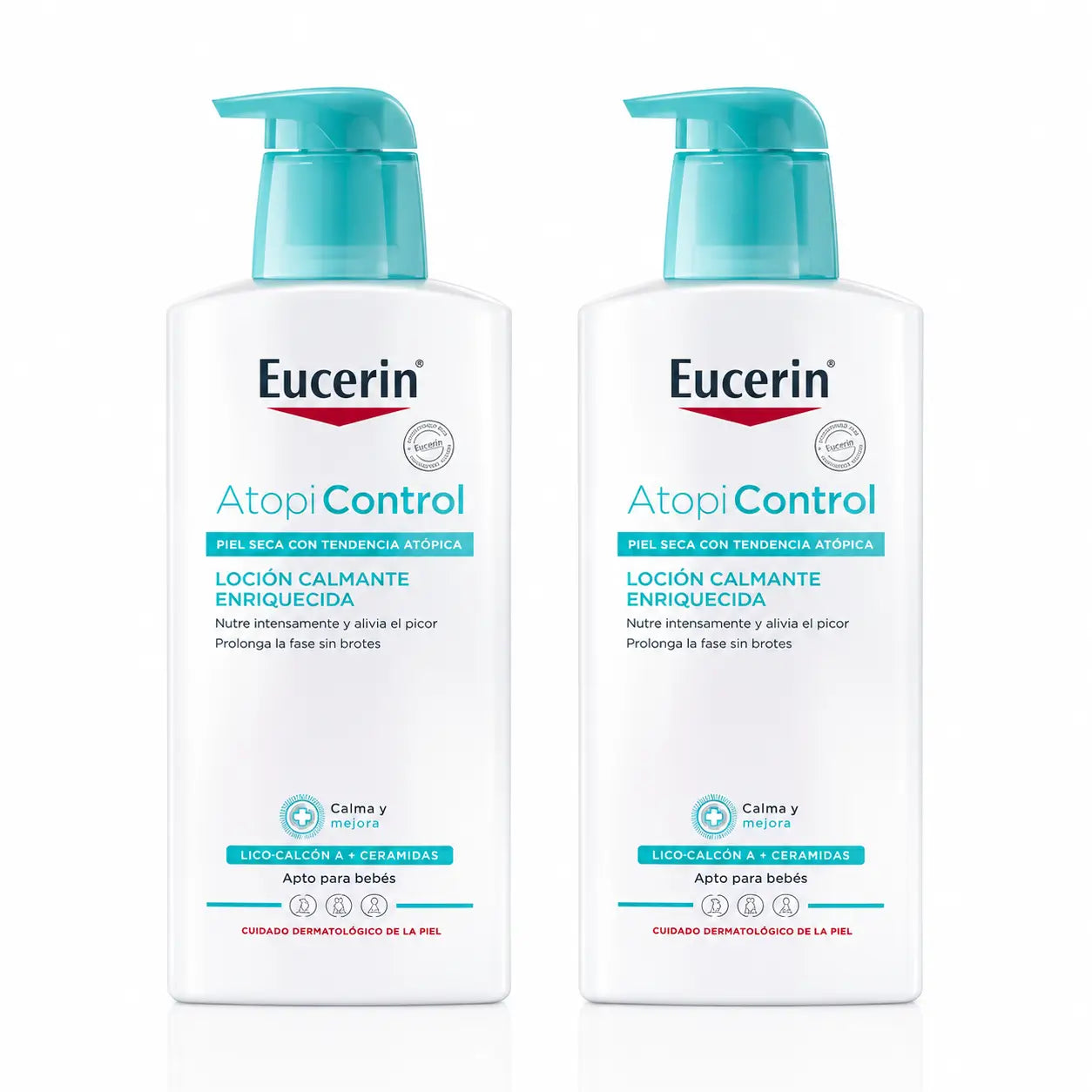Eucerin Atopicontrol Lotion, 400 Ml , pack 2