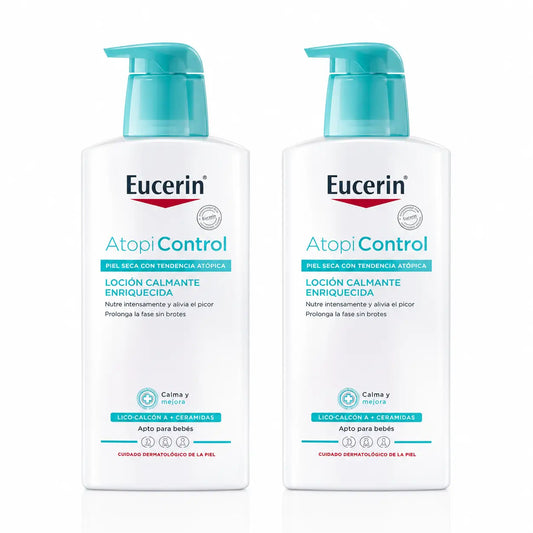 Eucerin Atopicontrol Lotion, 400 Ml , pack 2