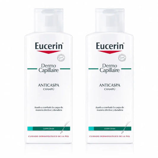 Eucerin Shampooing antipelliculaire, 250ml, pack 2
