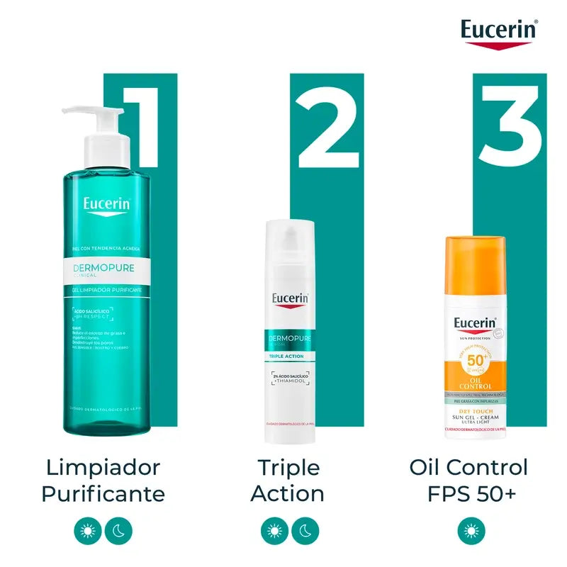 Eucerin Dermopure Cleansing Gel, 400 ml