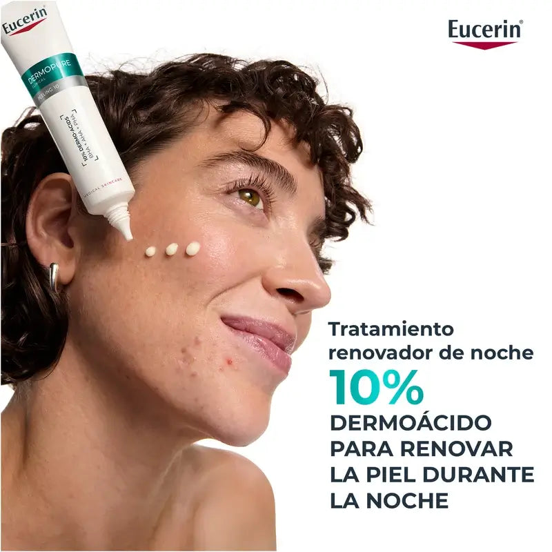 Eucerin Dermopure Peeling 10% Acides Hydroxylés, 40 ml