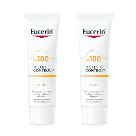 Eucerin Duplo Solar Actinic Control Md Fluide Spf 100, 2 x 80 Ml
