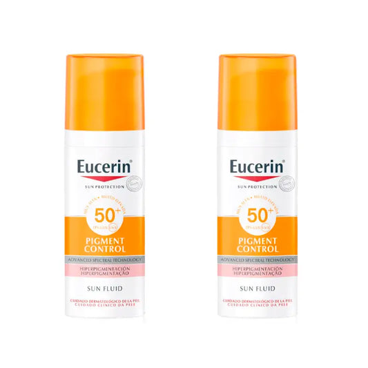 Eucerin Duplo Pigment Control Spf50+ Solar Fluid, 2 x 50 Ml