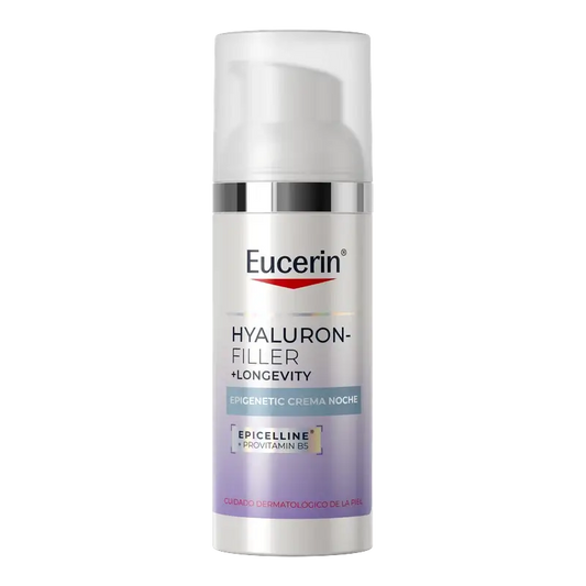 Eucerin Hyaluron-Filler + Longevity Epigenetic Crème de nuit, 50 ml