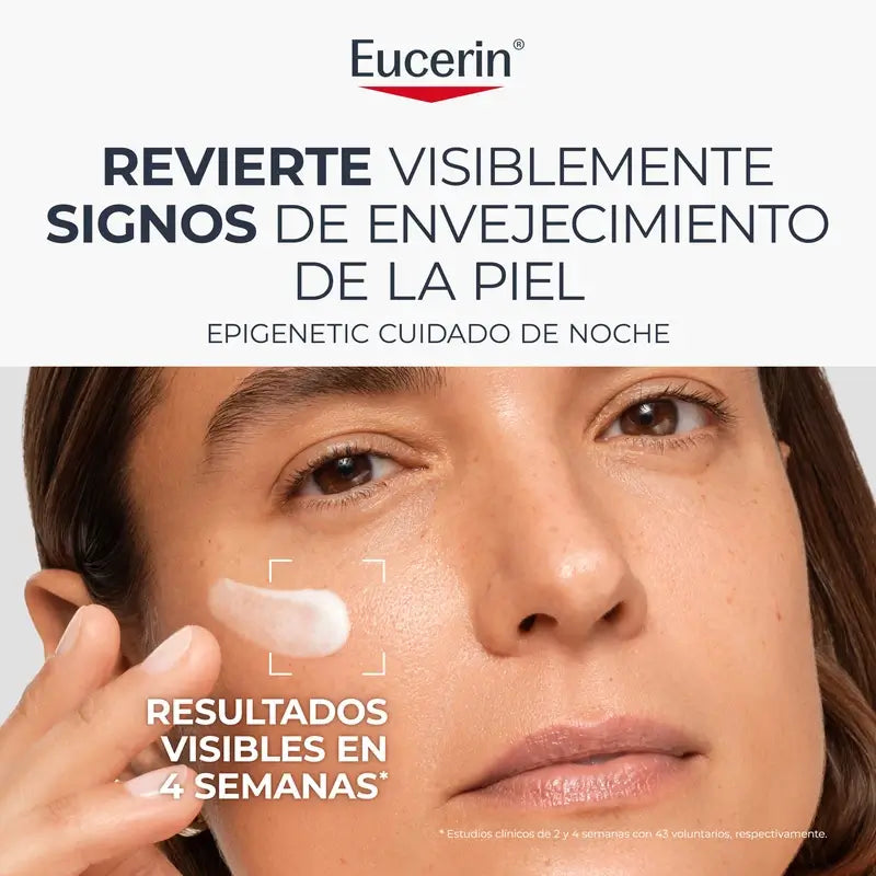 Eucerin Hyaluron-Filler + Longevity Epigenetic Crème de nuit, 50 ml