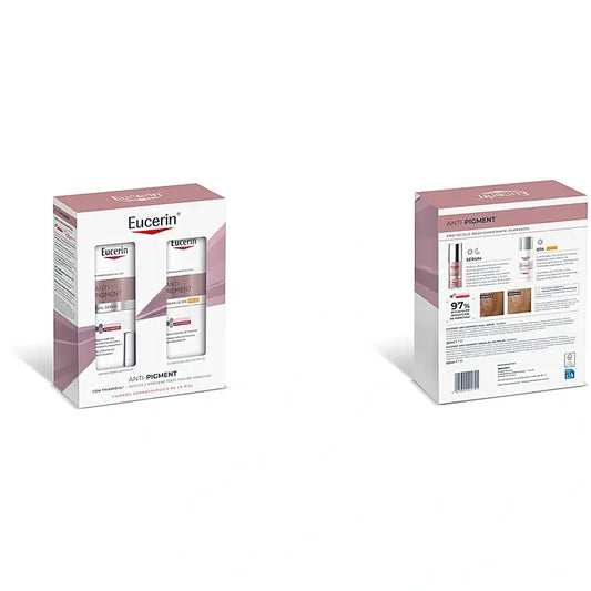 Pack Eucerin Anti-Pigment : sérum double action + crème de jour