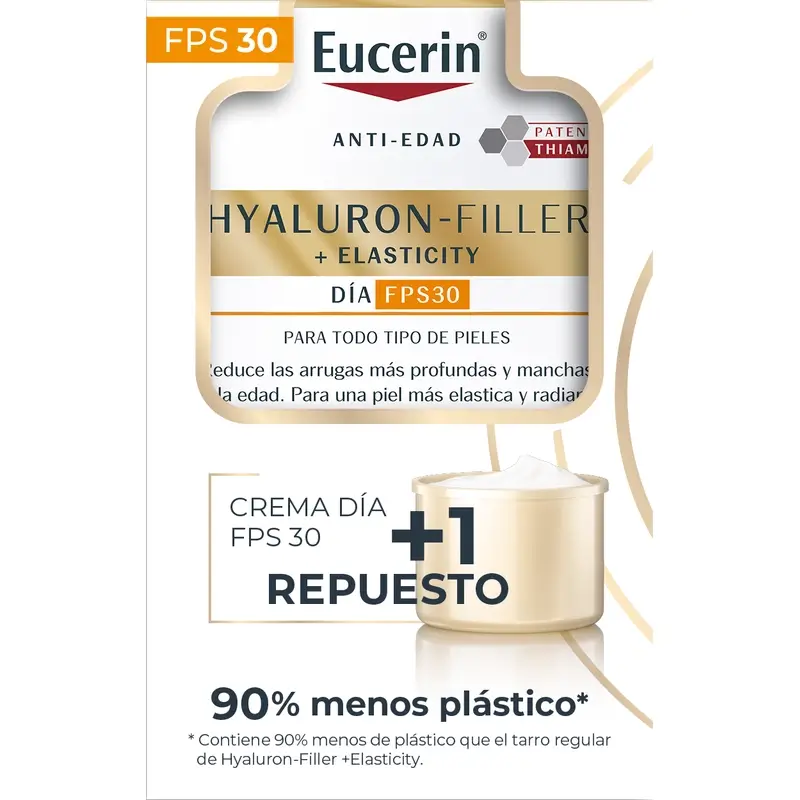Eucerin Anti-Age Elasticity Day Pack Fps 30, 50 Ml+ Recharge, 50 Ml