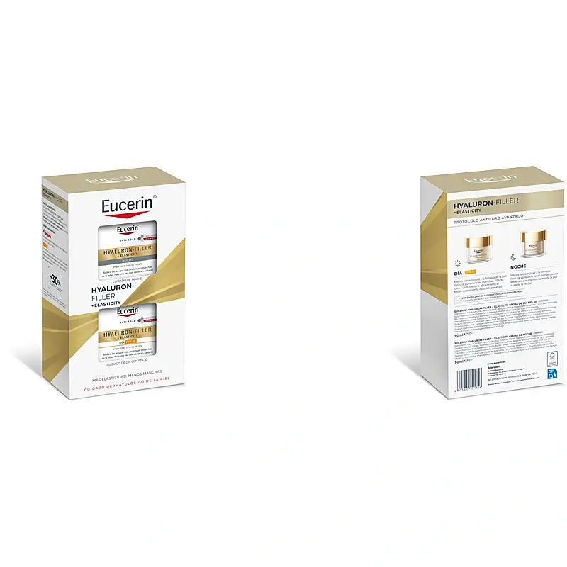 Eucerin Pack Hyaluron-Filler + Elasticity Jour et Nuit