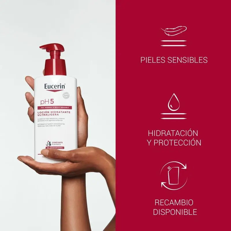 Eucerin Ph5 Lotion ultralégère, 400 ml