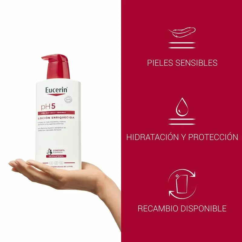 Eucerin Ph5 Lotion enrichie, 400 ml