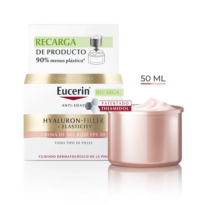 Eucerin Refill Day Cream Rosé Hyaluron Filler Elasticity , 50 ml