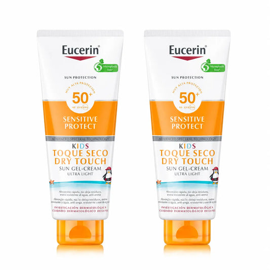 Eucerin Solar Kids Sensitive Protect Gel Crème Spf50+ , 400 Ml , pack 2