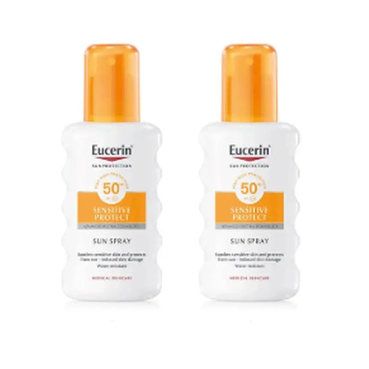 Eucerin Solar Sensitive Protect Spray solaire SPF50, 2x200 ml