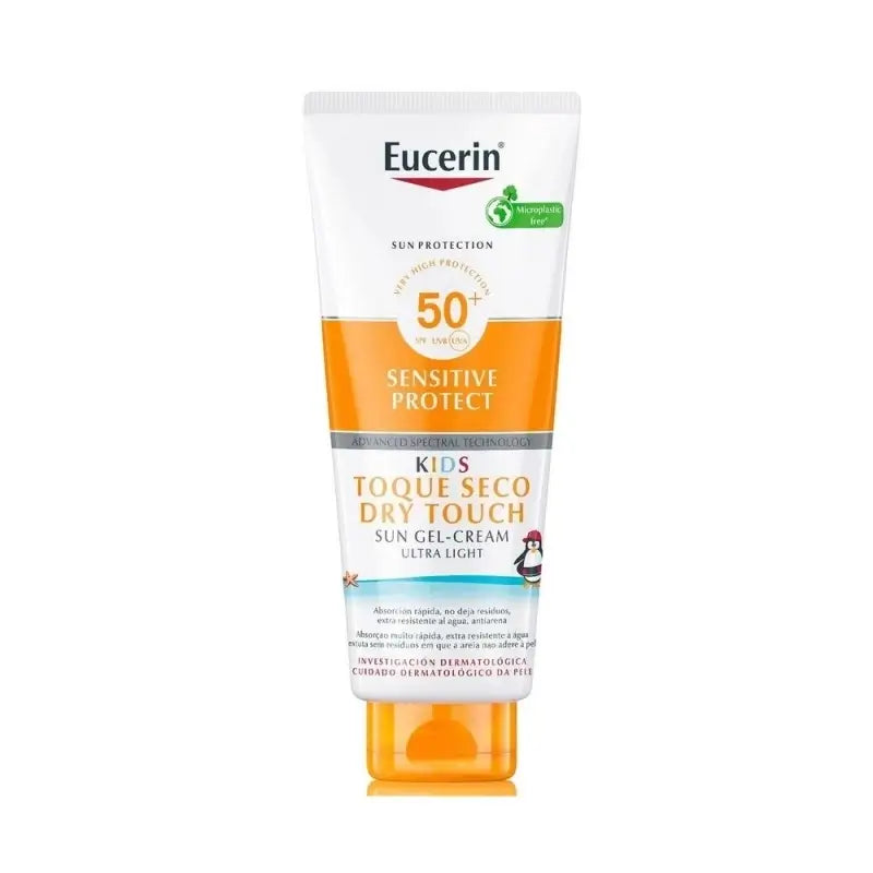 Eucerin Sun Kids Sensitive Protect Gel Crème SPF50+ , 400 ml