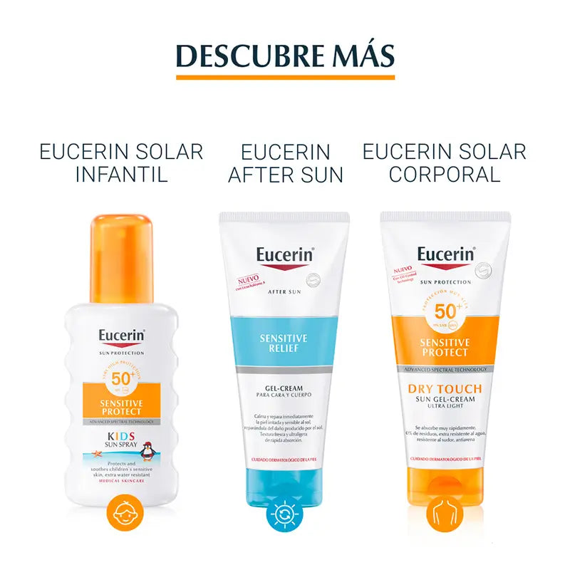 Eucerin Sensitive Protect Sun Creme SPF50+, 50 ml