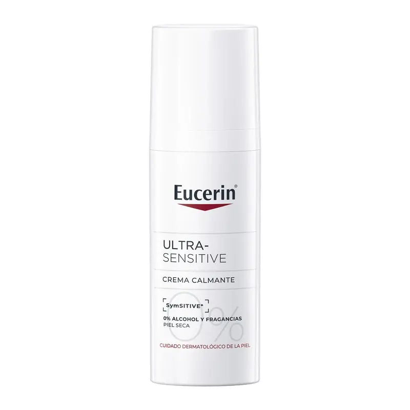 Eucerin Ultra-Sensitive Crème apaisante pour peau sèche, 50 ml
