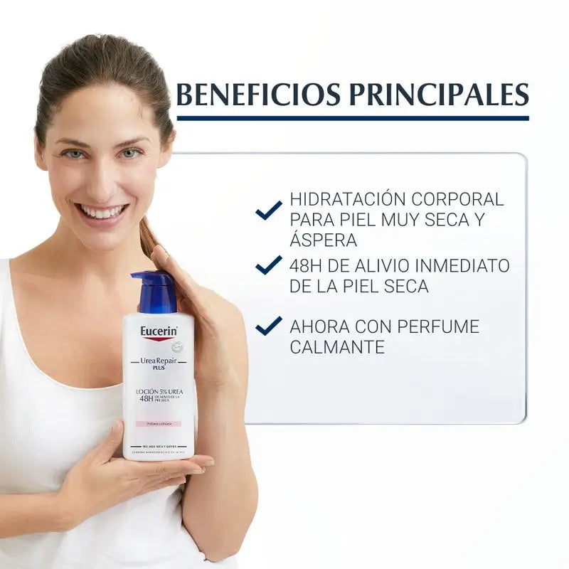 Eucerin Urea Repair 5% Lotion parfumée pour le corps 400 ml