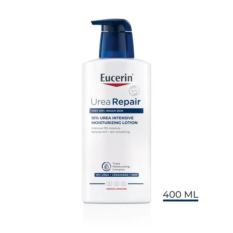 Eucerin Lotion à l'urée 10%, 400 ml