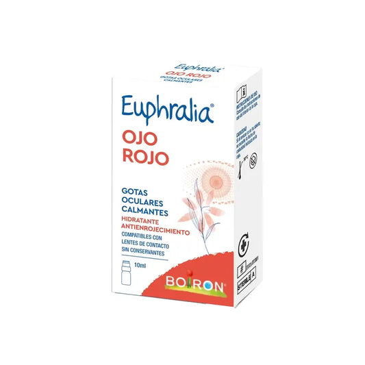 Euphralia Gouttes apaisantes pour les yeux rouges, 10 ml