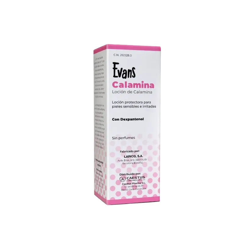 Lotion à la calamine et au dexpanthénol Evans, 125 ml