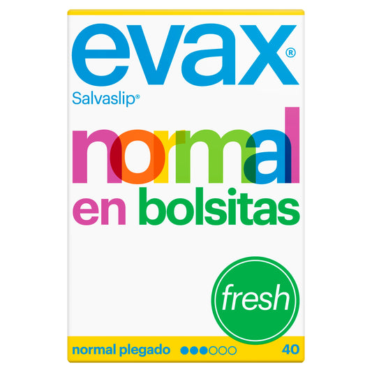 Evax Salvaslip Normal Protège-slip Protegeslips Fresh, 40 unités