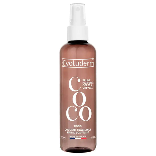 Evoluderm Body Mist Coconut, 200 ml
