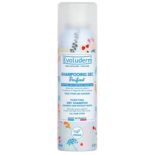 Shampooing sec Evoluderm, 200 ml