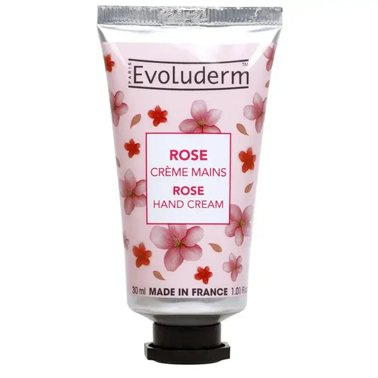 Evoluderm Crème mains à la rose, 30 ml