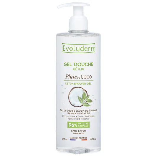 Evoluderm Gel douche Coconut Detox, 500 ml