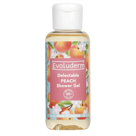 Evoluderm Gel Douche Pêche, 100 ml