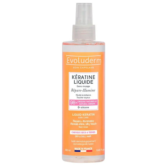 Evoluderm Keratin Dry Hairspray - Keratin, 250 ml