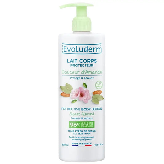 Evoluderm Lait corporel à l'amande douce, 500 ml