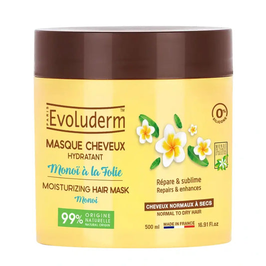 Evoluderm Masque capillaire au monoï, 500 ml