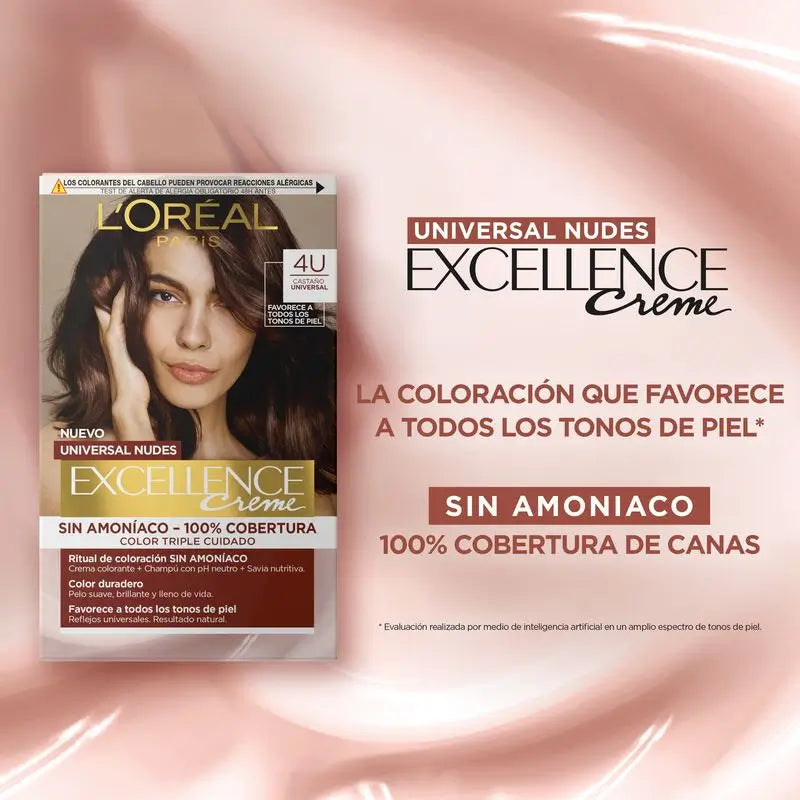 L'Oréal Paris Excell Univ Nudes Noir 1U 550